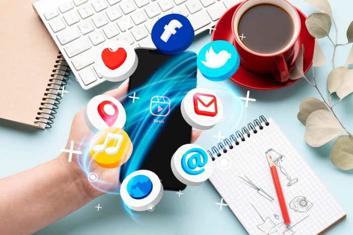 hand-holding-smartphone-social-media-concept (1) What is Impression in Digital Marketing